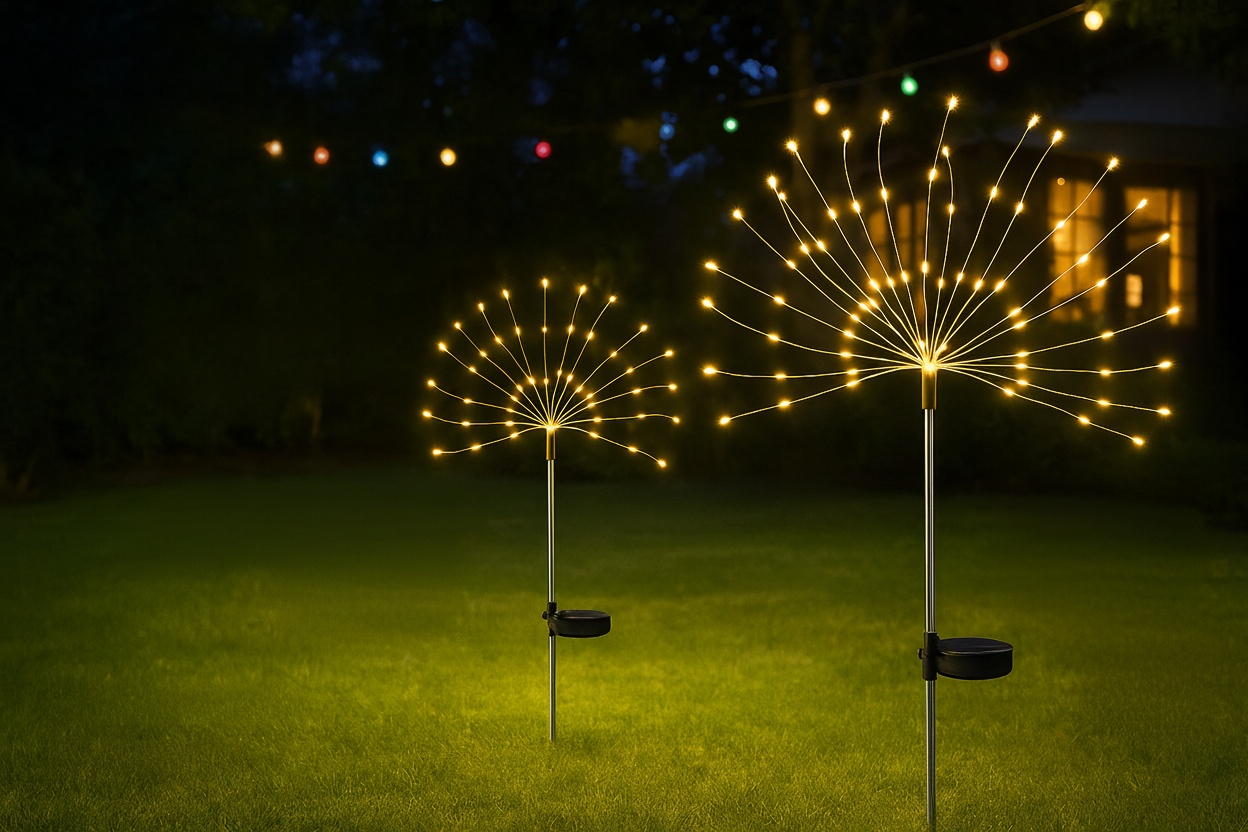 Solar LED Path Lights – Waterproof Outdoor Set | Wowcher