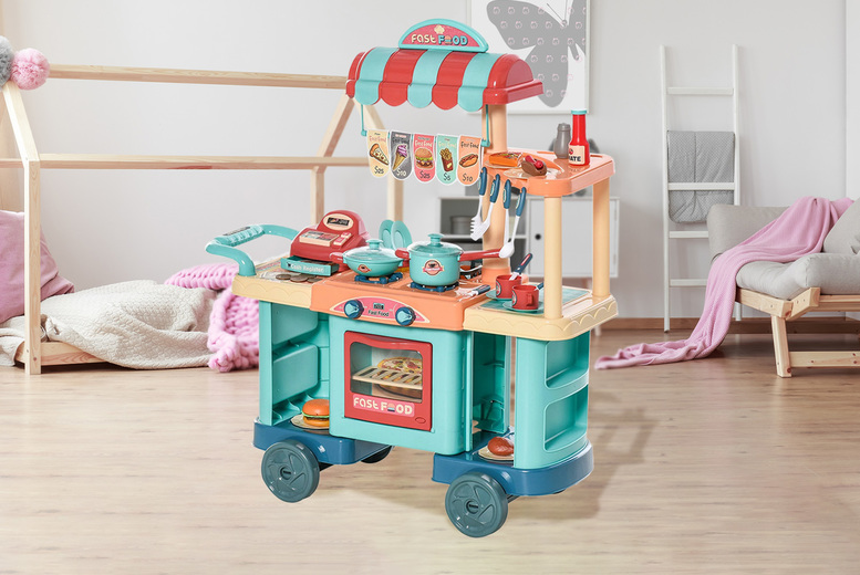 HOMCOM Kid's Supermarket Playset at LivingSocial