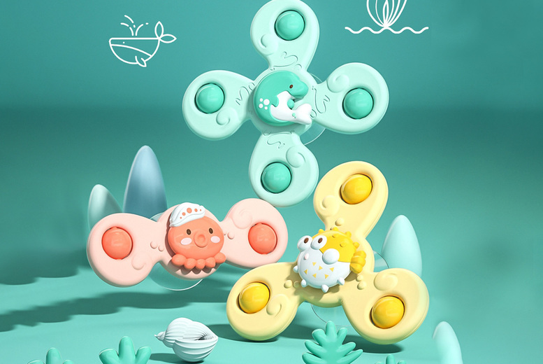 Baby's Fidget Spinner Toy Set from LivingSocial