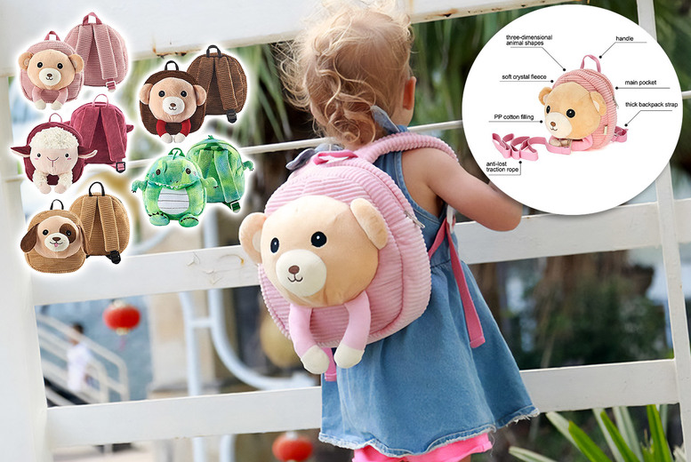 Kids Animal Backpack with Safety Harness from LivingSocial