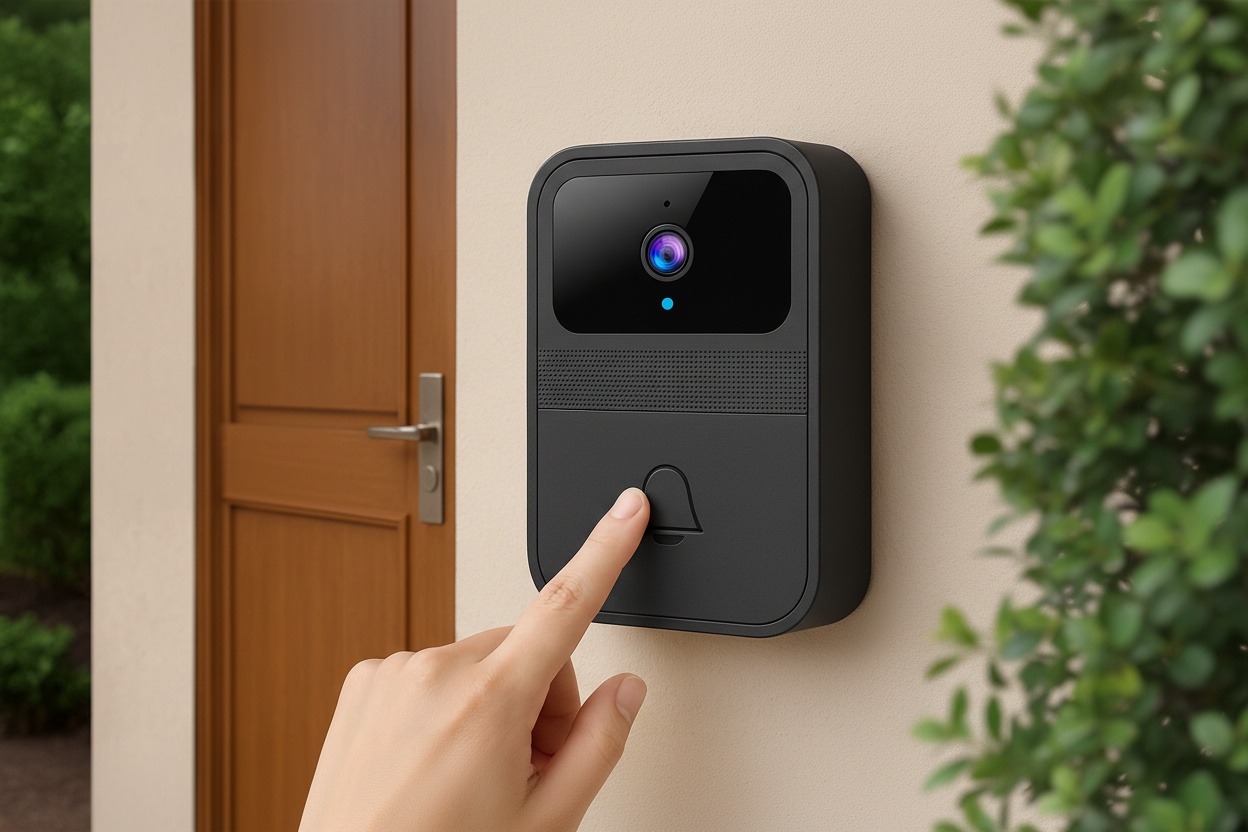 Wireless WiFi Smart HD Video Doorbell Camera | Wowcher