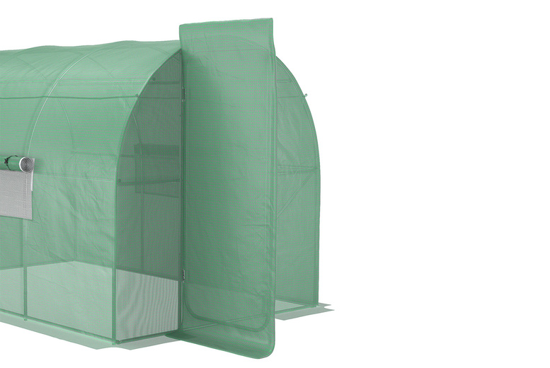 Outsunny Walk-In Polytunnel Greenhouse – Durable Metal Frame & Weatherproof Cover Outsunny Walk-In Polytunnel Greenhouse – Durable Metal Frame & Weatherproof Cover