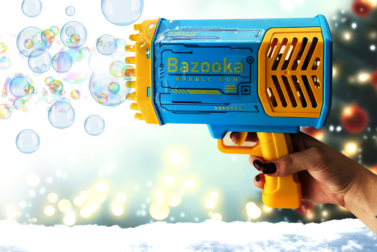 Bazooka Electric Bubble Blasting Gun at LivingSocial
