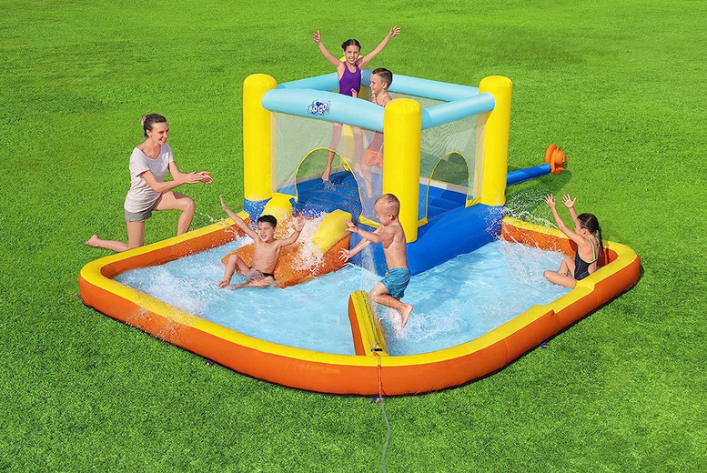Outdoor Beach Bounce Water Park from LivingSocial