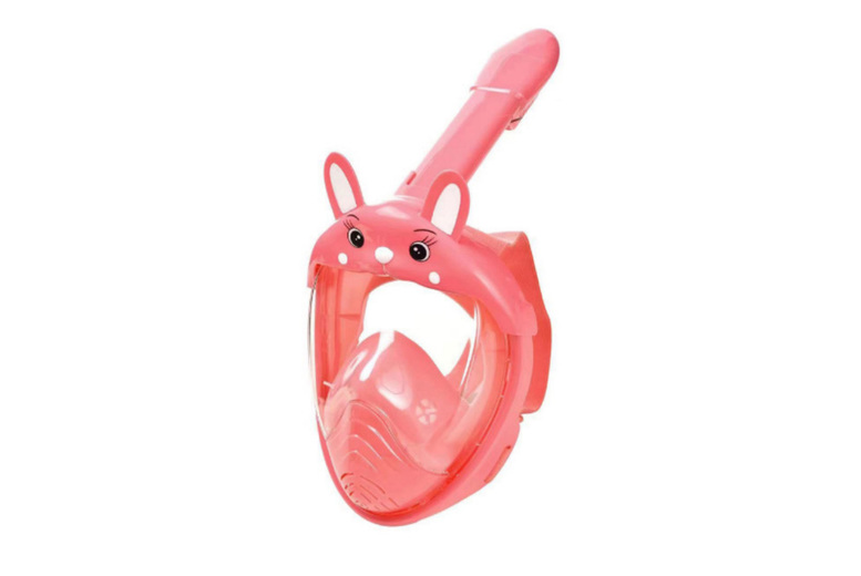 Kids Cartoon Rabbit Snorkeling Mask – Fancy Dress Costume Accessory, Ages 3+, 5 Colours | Wowcher