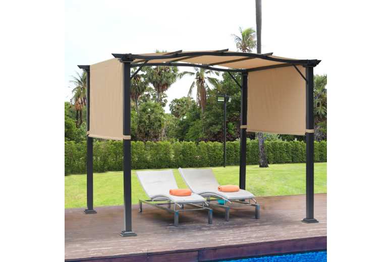 Outsunny Retractable Pergola Gazebo – Transform Your Garden into a Leisure Haven! | Wowcher Outsunny Retractable Pergola Gazebo – Transform Your Garden into a Leisure Haven! | Wowcher