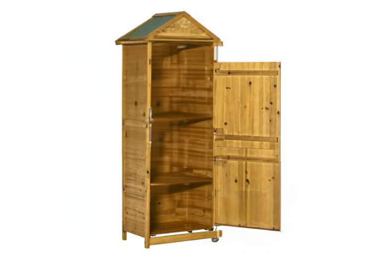 Outsunny Garden Storage Cabinet, 191.5cm – Weatherproof Outdoor Organizer Outsunny Garden Storage Cabinet, 191.5cm – Weatherproof Outdoor Organizer