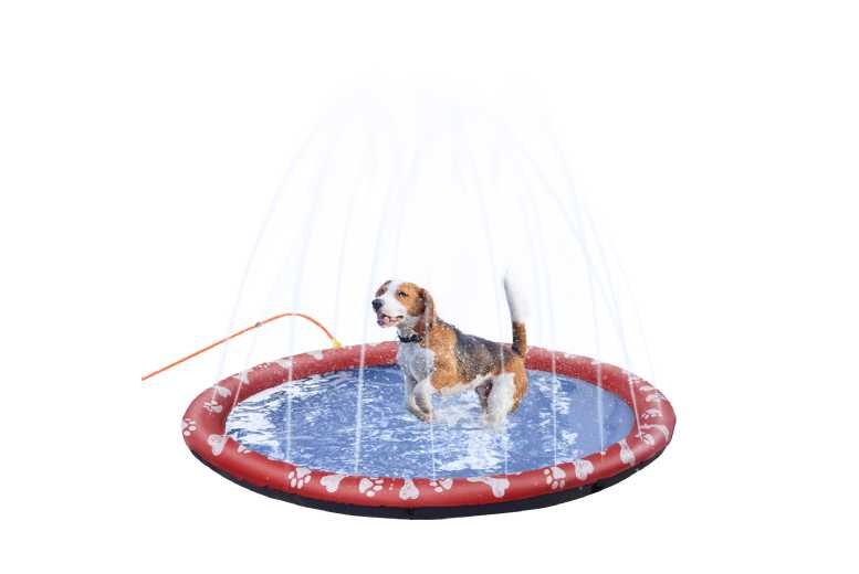 PawHut Pet Splash Pad Sprinkler at LivingSocial