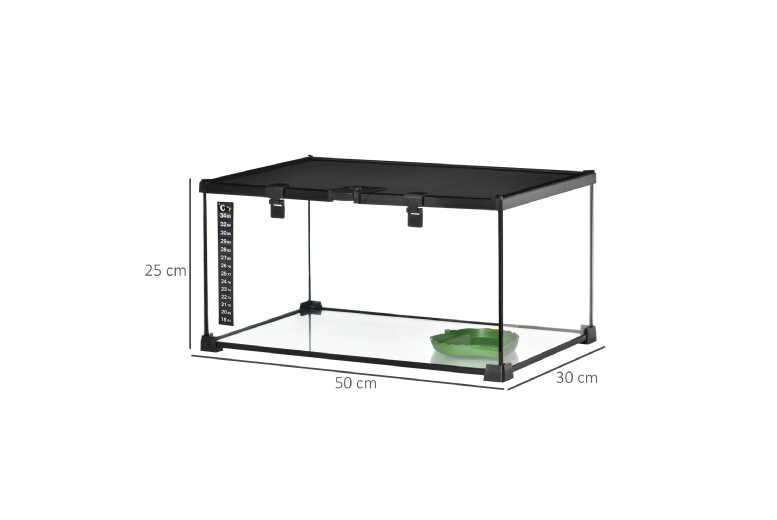 Premium Reptile Terrarium & Climbing Haven – Spacious Vivarium for Lizards, Snakes & Small Pets, Easy Clean, Secure Build | Wowcher