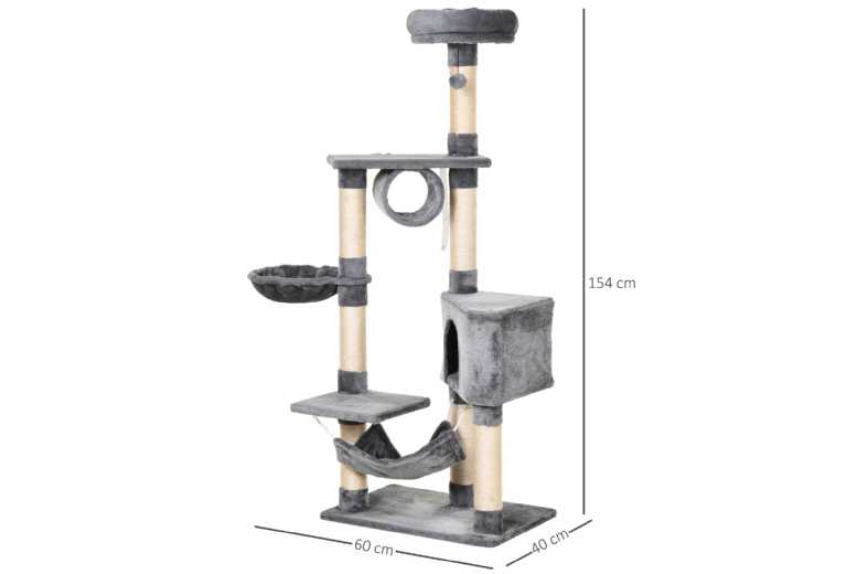 Deluxe Multi-Level Cat Tree Condo Tower | Wowcher Deluxe Multi-Level Cat Tree Condo Tower | Wowcher
