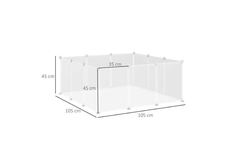 PawHut DIY Pet Playpen – Plastic Paradise for Pets! | Wowcher