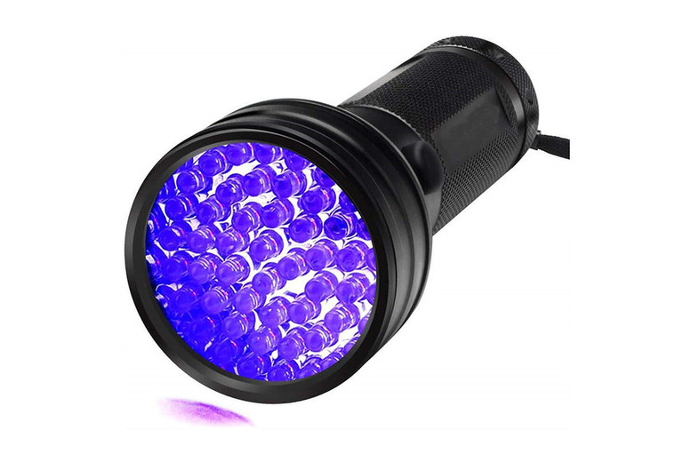51 LED UV Handheld Torch – Portable, High-Brightness Inspection Light | Wowcher