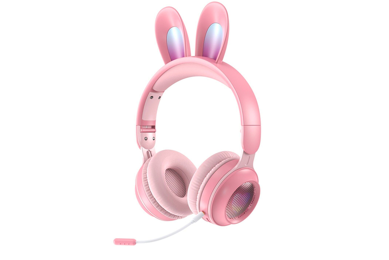 Rabbit Ears Bluetooth Headphones – Wireless, Hi-Fi Stereo, Hands-Free | Wowcher