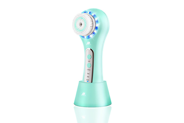 Electric Rechargeable 5 in 1 Facial Cleansing Brush with Advanced Technology | Wowcher