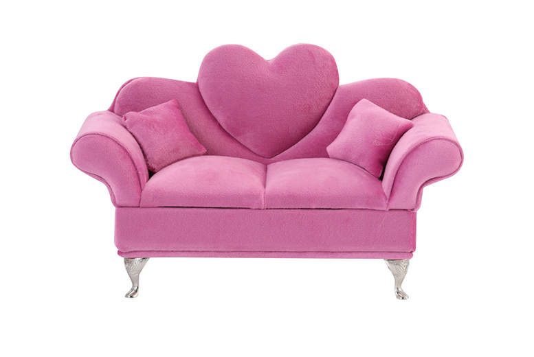 Elegant Pink Sofa-Shaped Jewellery Box | Wowcher