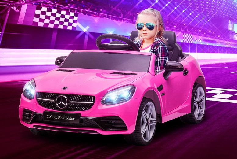 Kids Mercedes Benz SLC Ride-On Car from LivingSocial