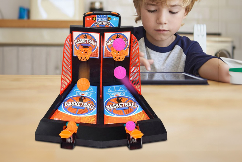 Kids' Flick-and-Shoot Basketball Game at LivingSocial