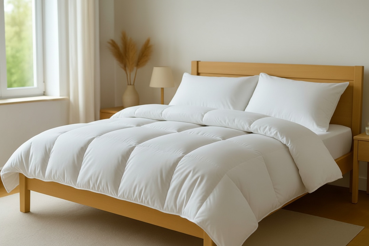 Premium Duck Feather & Down Duvet Quilt 13.5 Tog – Hotel Quality, Machine Washable, All Sizes | Wowcher