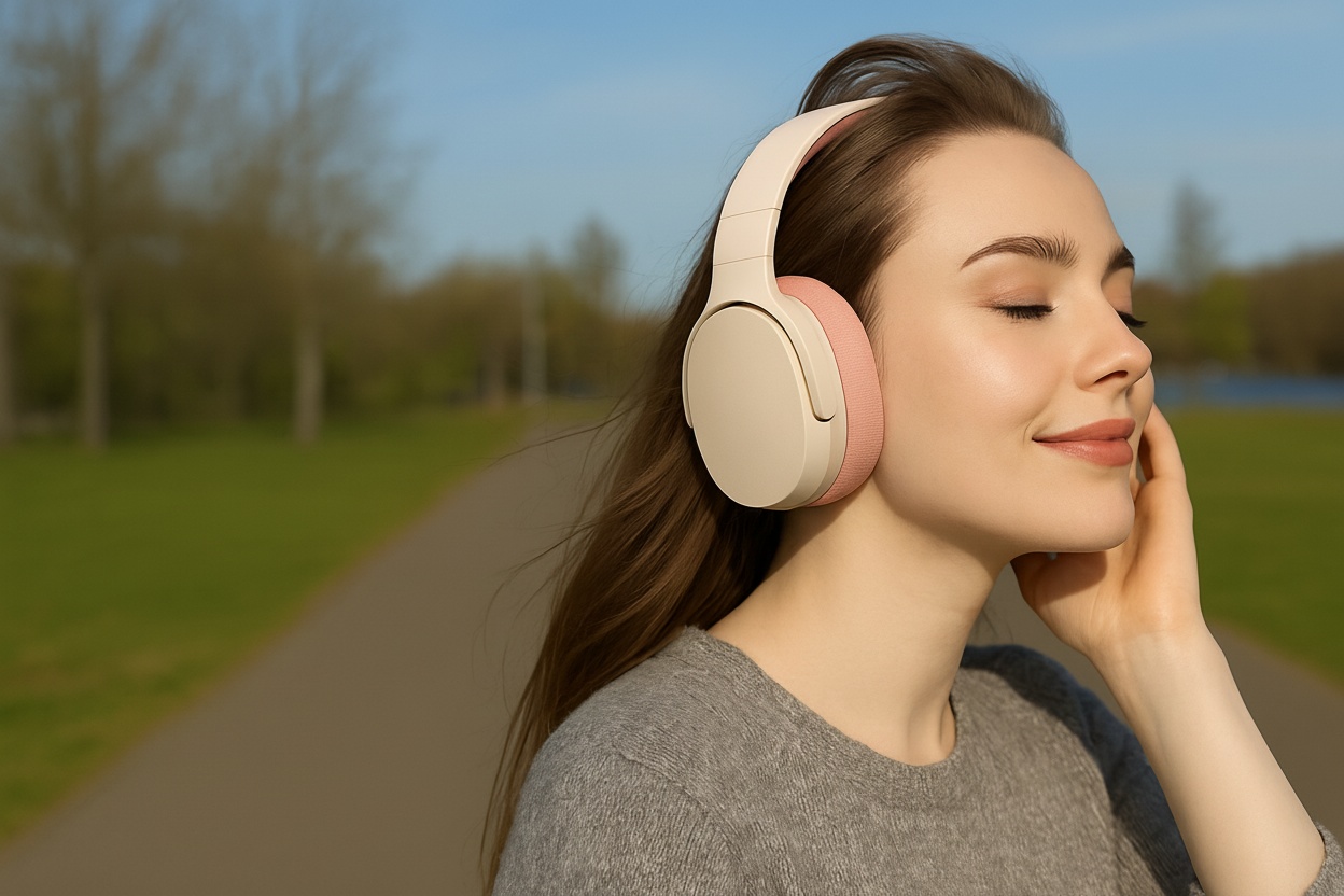 Wireless Bluetooth Noise Cancelling HiFi Headphones | Wowcher