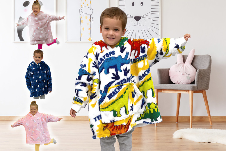 Kids' Hoodie Blanket at LivingSocial