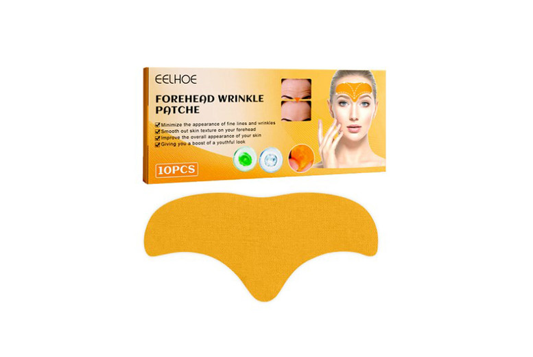 Anti-Wrinkle Forehead Patch – Natural Hydration & Wrinkle Reduction for All Skin Types (Patch Treatment) | Wowcher