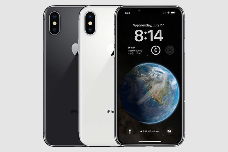 Apple iPhone X Unlocked Smartphone – 64GB, Super Retina OLED Display, A11 Bionic Chip, Dual 12MP Camera | Wowcher