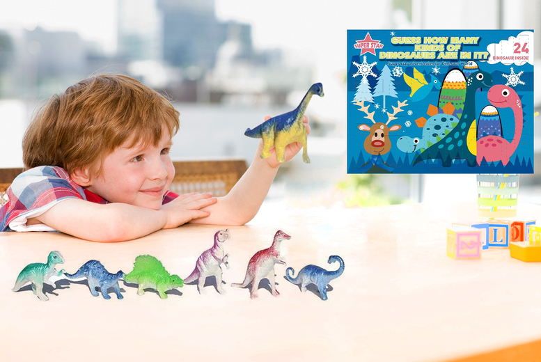 Children’s Dinosaur Themed Surprise Toy Advent Calendar