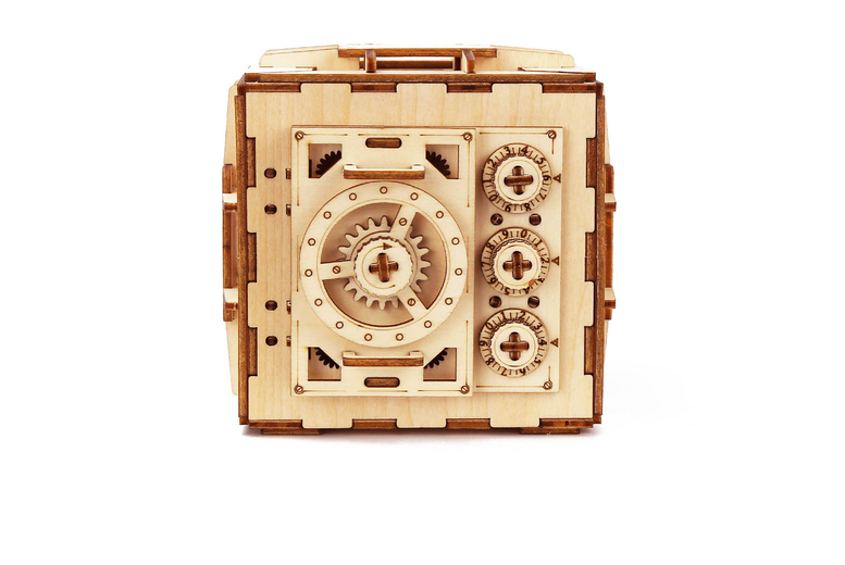 2-in-1 3D Wooden Escape Room Puzzle & Money Box! | Wowcher