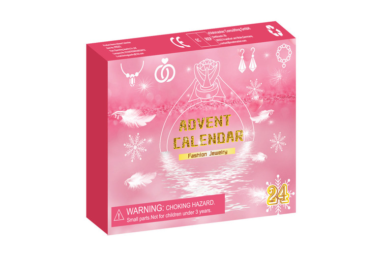 Elegant Jewellery Advent Calendar in 3 Colours | Wowcher