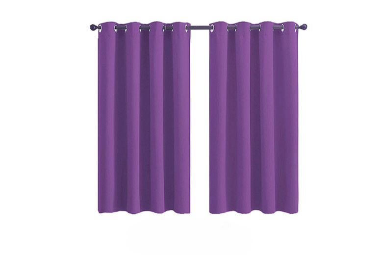 Thermal Insulated Blackout Curtains in 9 Colour Options | Wowcher Thermal Insulated Blackout Curtains in 9 Colour Options | Wowcher