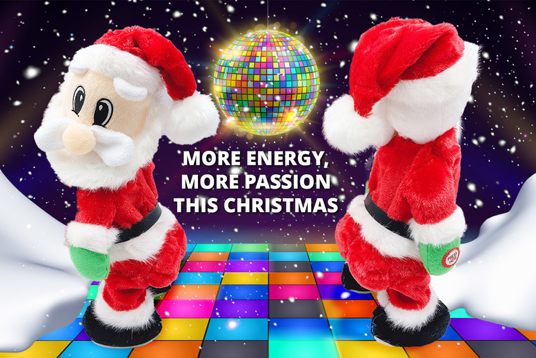 Twerking Santa Plush Toy at LivingSocial