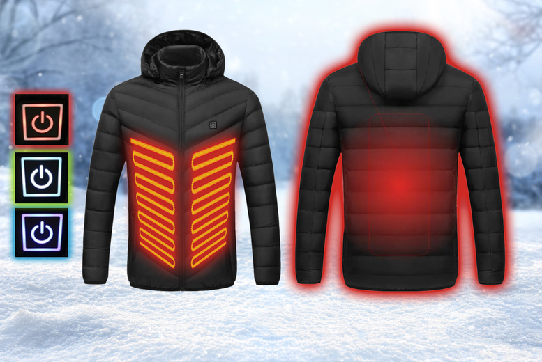 USB Heated Jacket – Black, Navy or Red