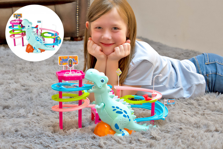 Electric Dinosaur Race Track Toy from LivingSocial