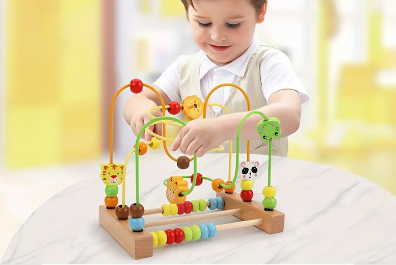 Creative Wooden Maze Bead Toy Set at LivingSocial