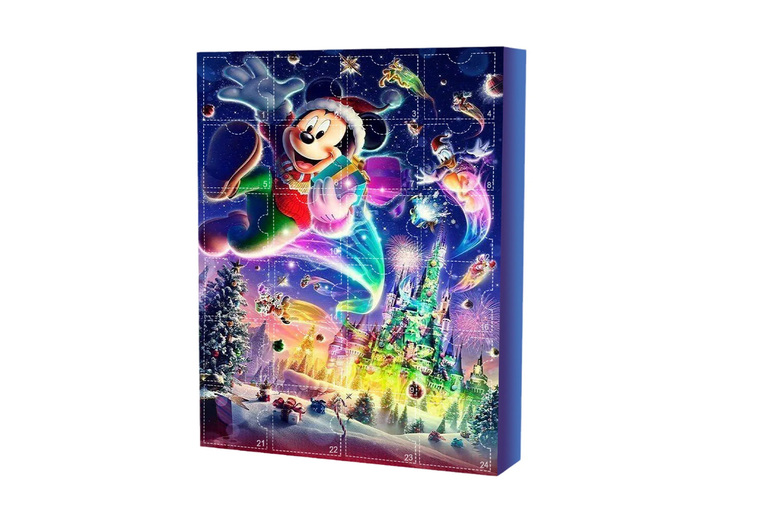 Disney Character Advent Calendar Set – 24-Piece Christmas Toy Collection for Kids | Wowcher