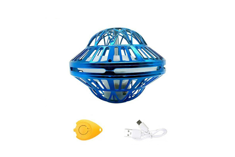 UFO Spinning Hover Ball Toy in 3 Colour Options | Wowcher