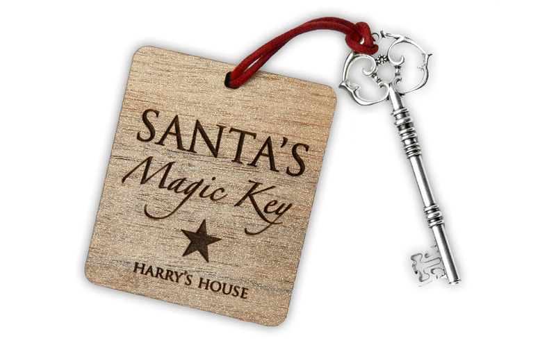 Personalised Santa Magic Key – 2 Vintage Styles! | Wowcher