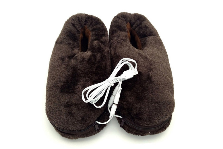 Unisex Black Thermal-Lined Faux Fur Parka Boots & Slippers – Winter-Ready Plush Outerwear | Wowcher