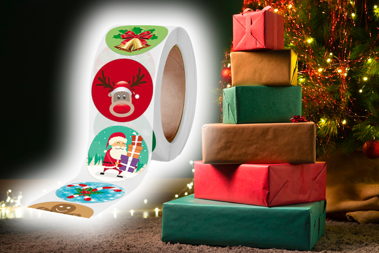 Christmas Gift Decoration Stickers at LivingSocial