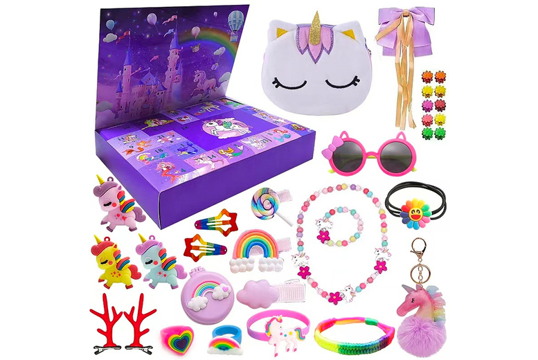 Girls Unicorn Christmas Advent Calendar 2023! | Wowcher