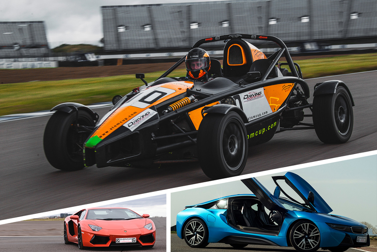 Everyman Racing Unisex Mystery Supercar Driving Experience: Lamborghini Aventador, Mclaren 720S, Ferrari 488 & More | Wowcher
