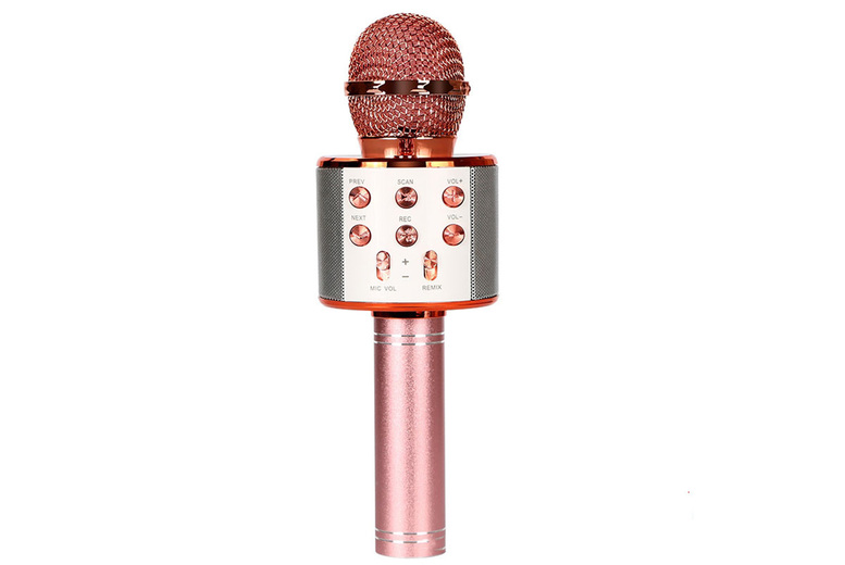 Wireless Bluetooth Handheld Karaoke Microphone in 3 Colours | Wowcher