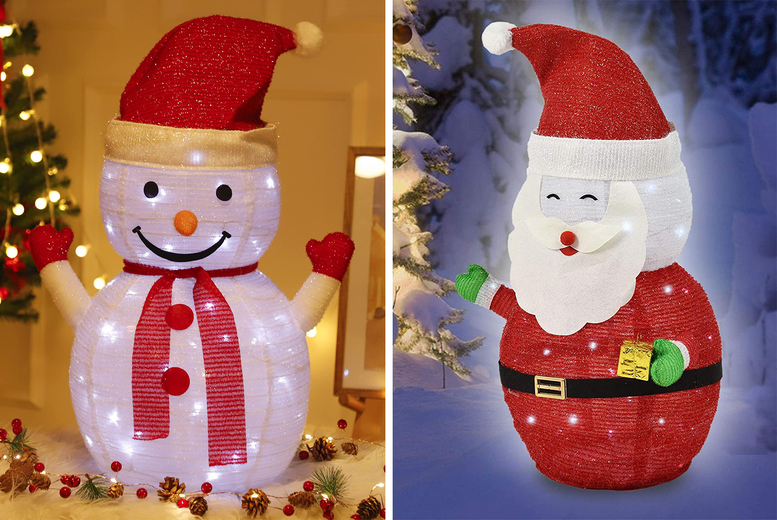 New Obero International Ltd Garden Christmas Led Lawn Lantern Size 5