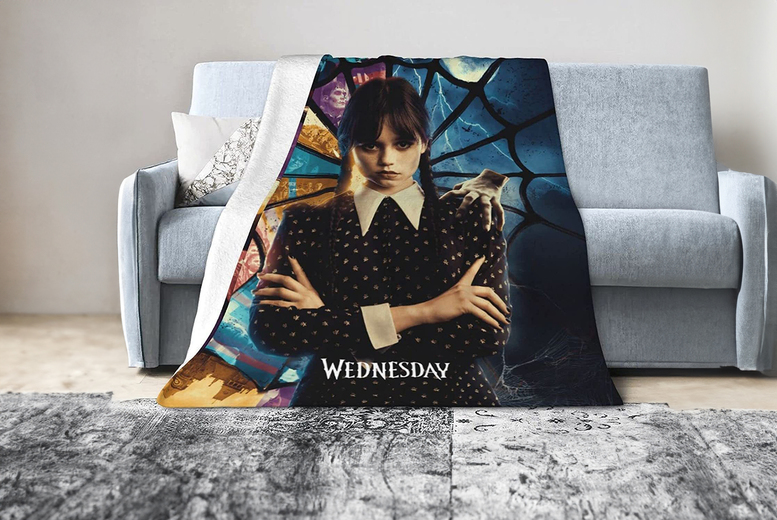 Wednesday Addams Design Blanket