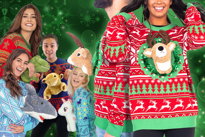 Gucci Dinosaur Girls Holiday Sweater Unisex 3D Animals Adult