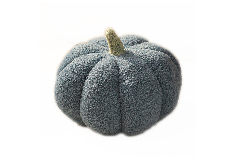 Ultra-Soft Pumpkin Plush Cushion – Short Plush Decorative Pillow, 7 Colours, 3 Sizes | Wowcher