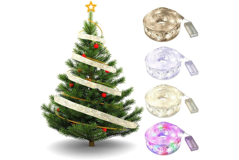 String Ribbon Lights – 3 Colours | Wowcher