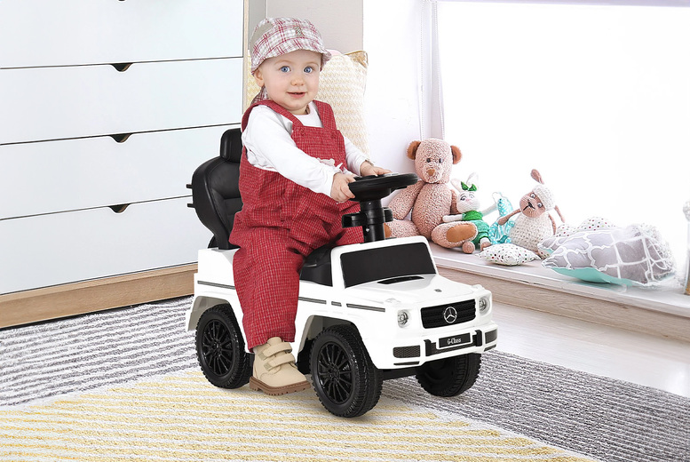 Kids Mercedes-Benz Ride-On Push Car from LivingSocial