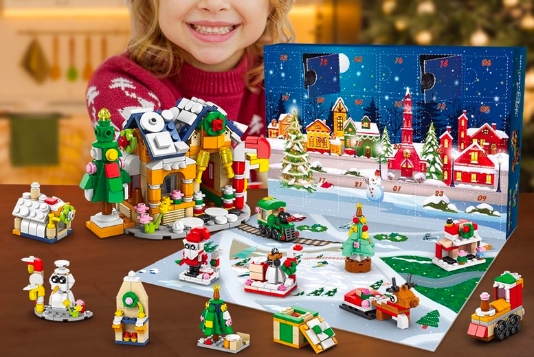 Lego Inspired Building Blocks Advent Calendar  3 Styles from LivingSocial