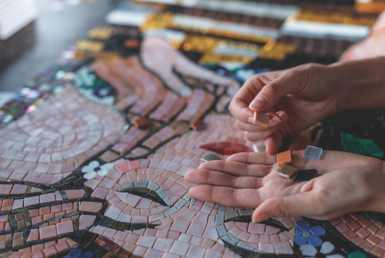 Mosaic Workshop at LivingSocial
